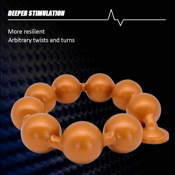 Coarse Silicone Beads (4)