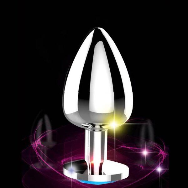 Silver Chromed Anal Plug - Image 2